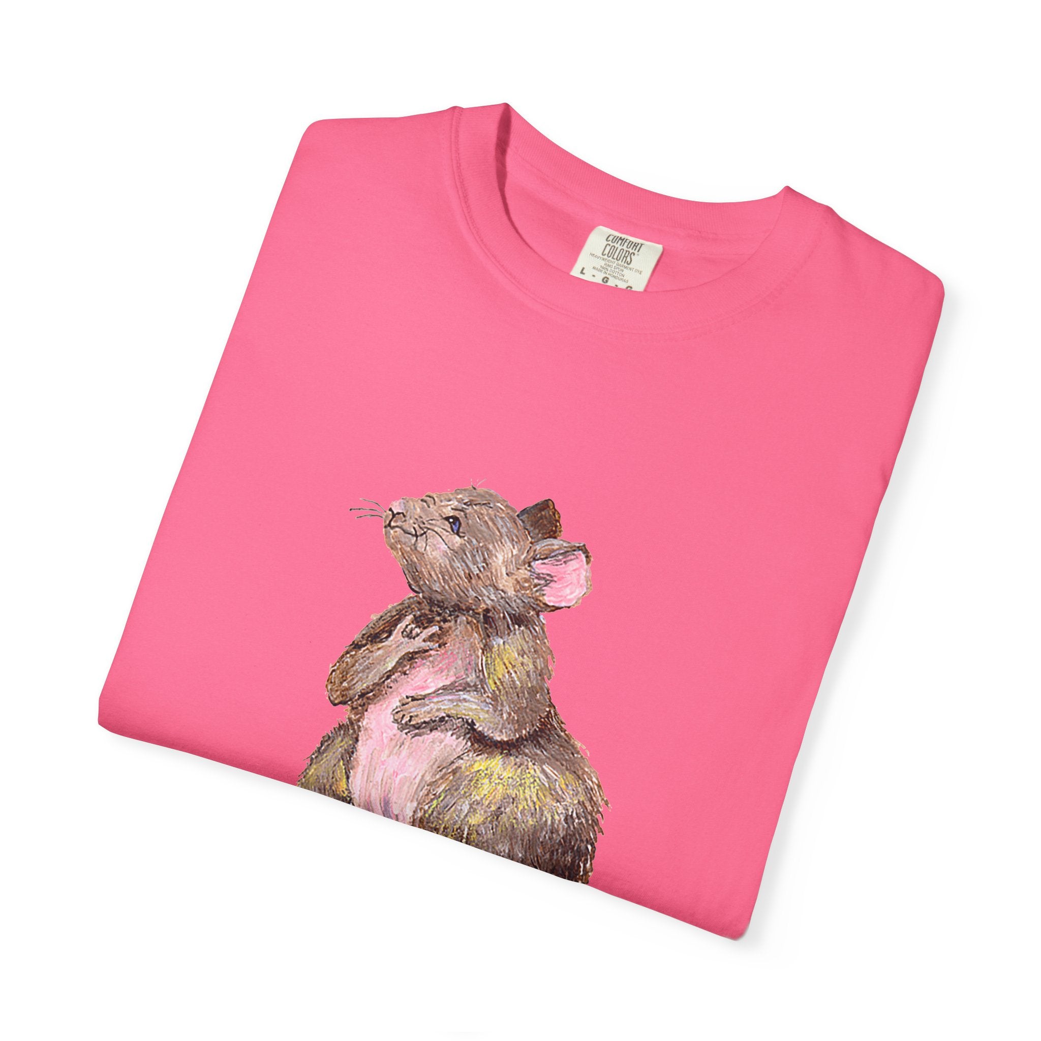 I Love You Mouse Version 1 Unisex T-shirt, Apparel, Clothing, Cute Mouse Tee, Christian Gift, Casual Top