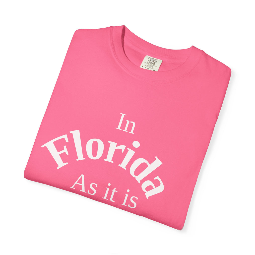 Florida Unisex T-Shirt, Matthew 6:10 Faith Apparel, Everyday Inspiration Tee, Hometown Love Christian Clothing