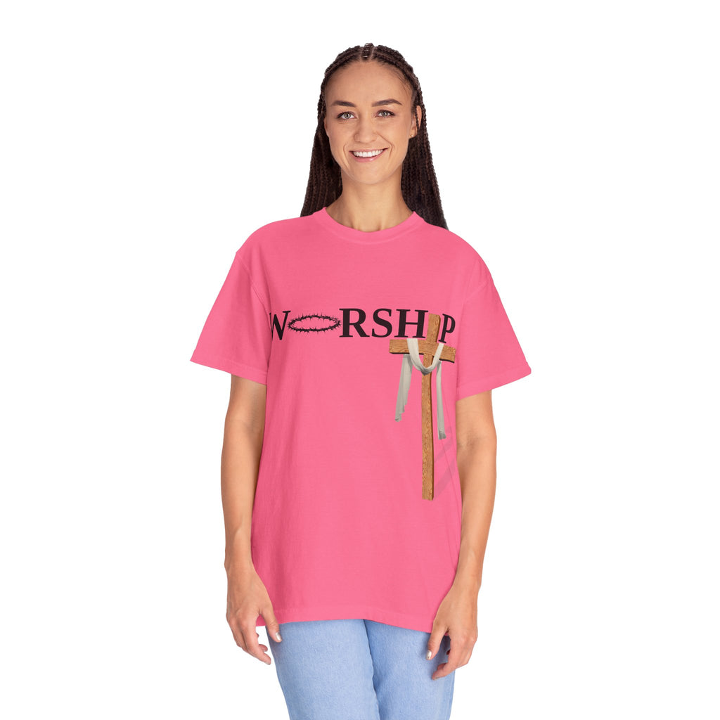 Praise and Worship Unisex T-Shirt, Faith Apparel, Everyday Inspiration Tee, Hometown Love Christian Clothing