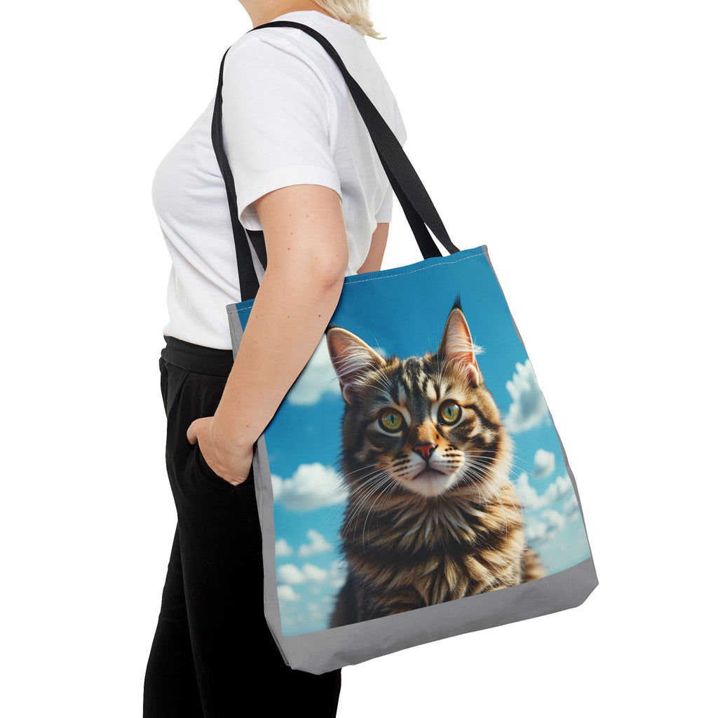 Tote Bag - Beautiful Cat, Carry-All Shoulder Bag, Reusable Shopping Tote, Gift for Animal Lovers