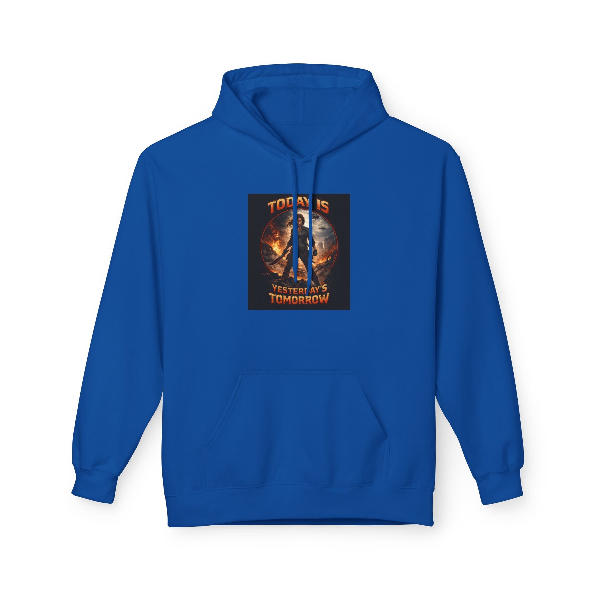 Today Is Yesterday's Tomorrow Hoodie | Retro Quote Sweatshirt