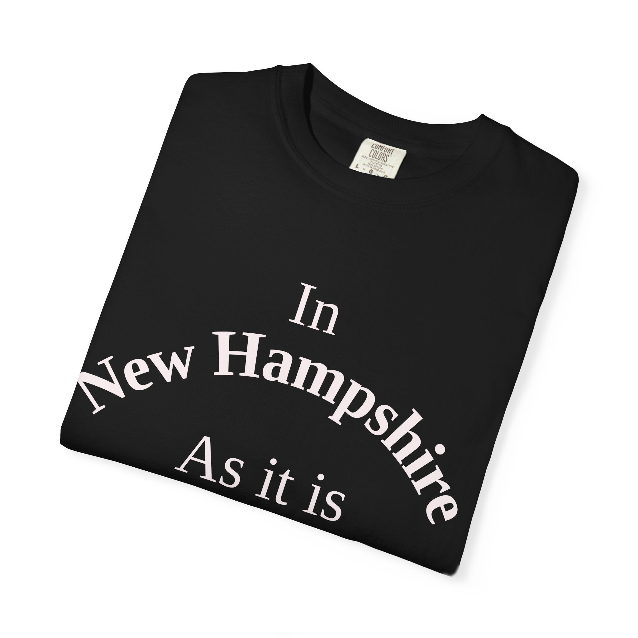 New Hampshire Unisex T-Shirt, Matthew 6:10 Faith Apparel, Everyday Inspiration Tee, Home State Love Christian Clothing