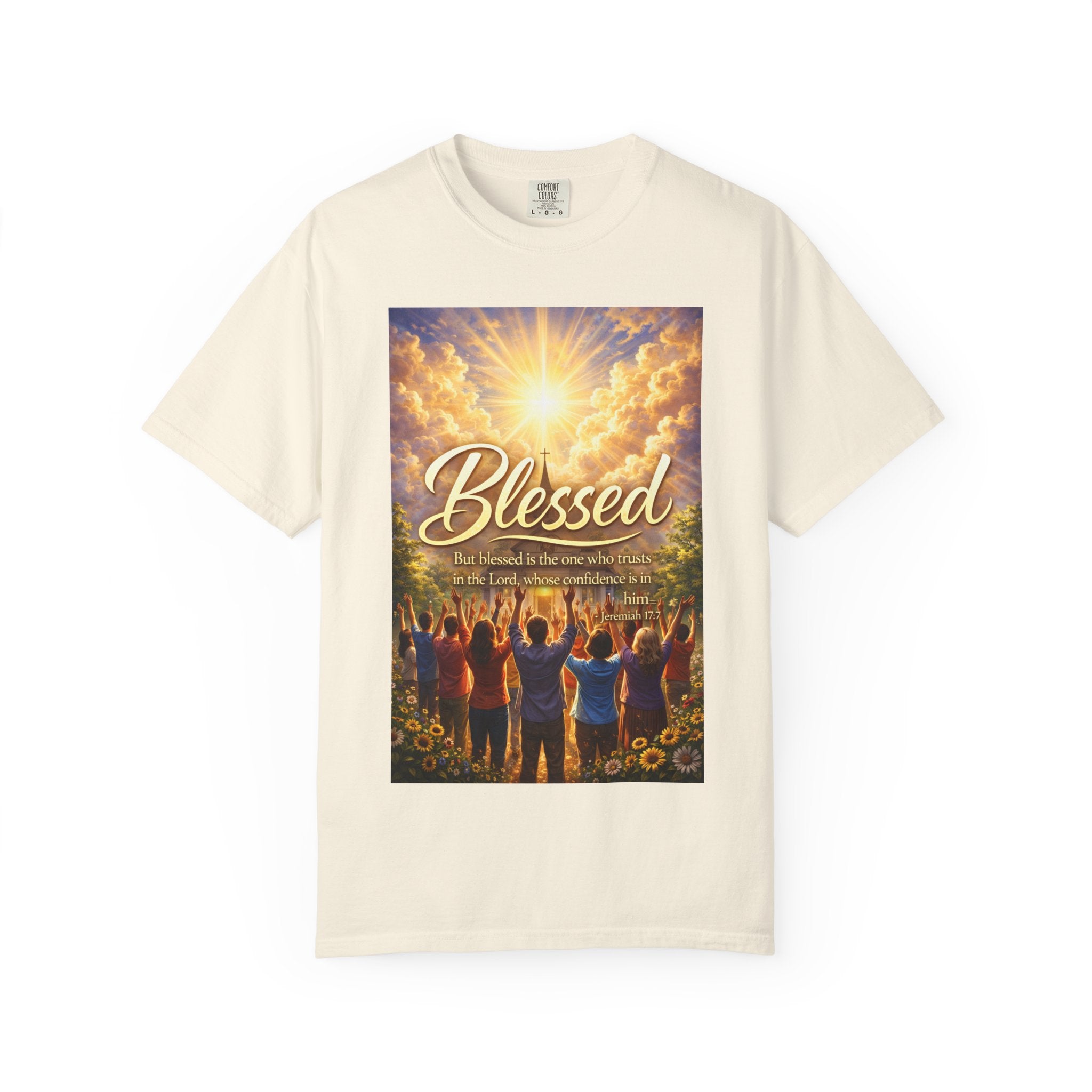 I Am Blessed T-shirt | Spiritual Praise Tee, Religious Faith Graphic