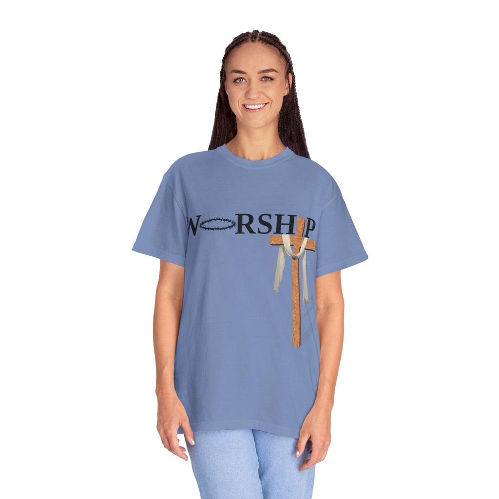 Praise and Worship Unisex T-Shirt, Faith Apparel, Everyday Inspiration Tee, Hometown Love Christian Clothing