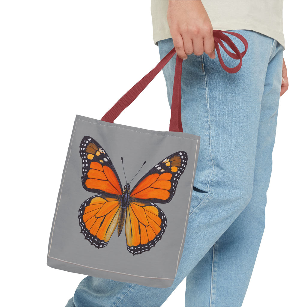 Tote Bag - Monarch Butterfly, Carry-All Shoulder Bag, Reusable Shopping Tote, Gift for Animal Lovers