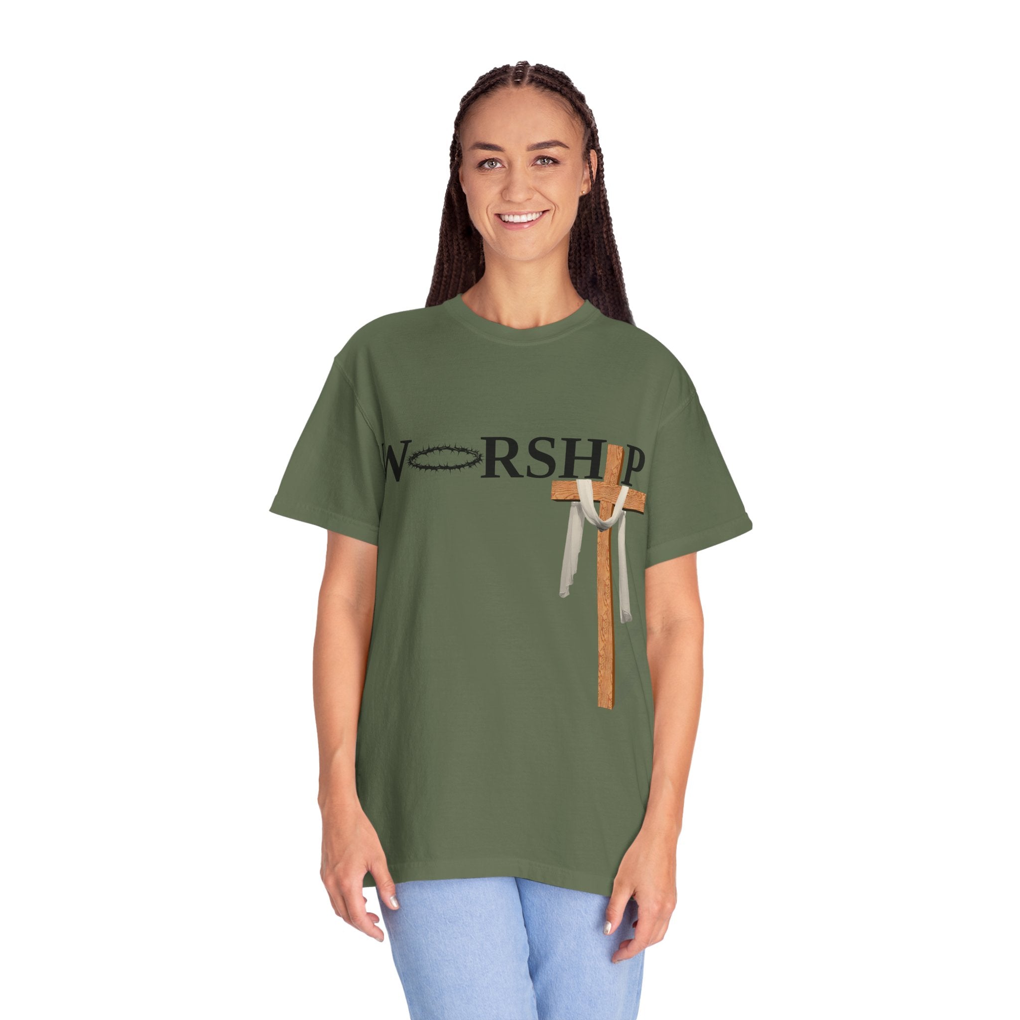 Praise and Worship Unisex T-Shirt, Faith Apparel, Everyday Inspiration Tee, Hometown Love Christian Clothing