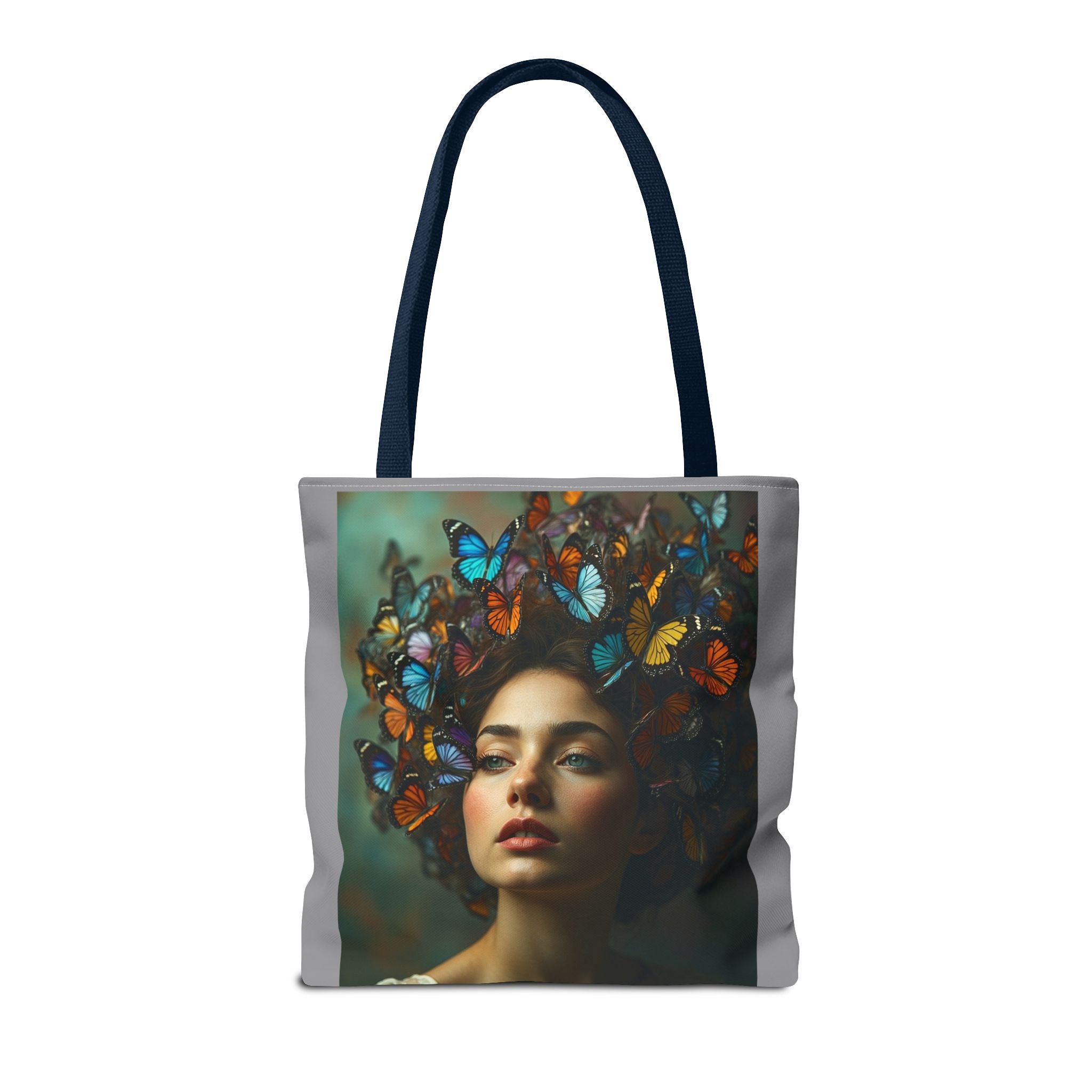 Tote Bag - Butterfly Hair, Carry-All Shoulder Bag, Reusable Shopping Tote, Gift for Animal Lovers