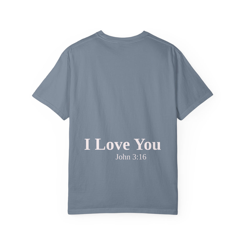 I Love You Mouse Version 2 Unisex T-shirt, Apparel, Clothing, Cute Mouse Tee, Christian Gift, Casual Top