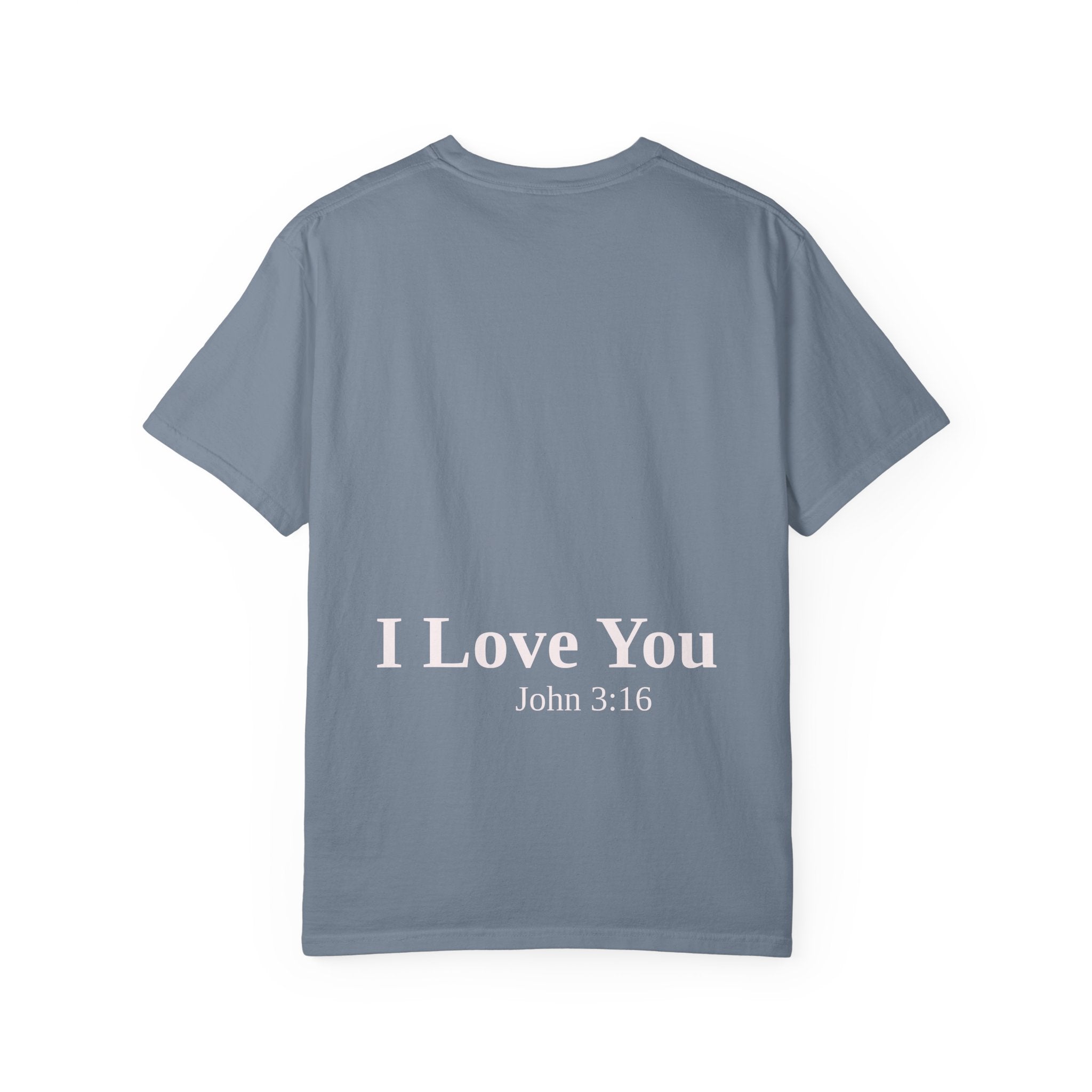 I Love You Mouse Version 2 Unisex T-shirt, Apparel, Clothing, Cute Mouse Tee, Christian Gift, Casual Top