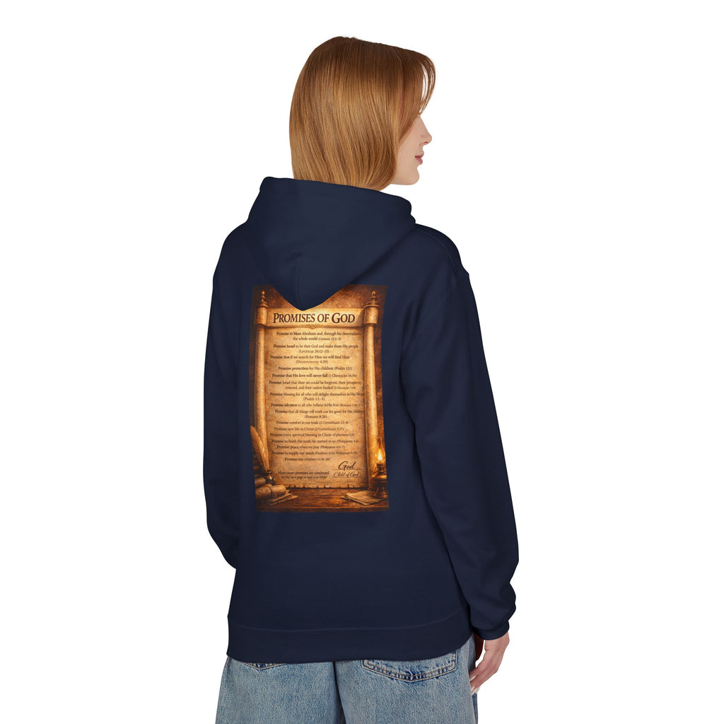 The Promises of God Hoodie | Faith Scripture Christian Pullover