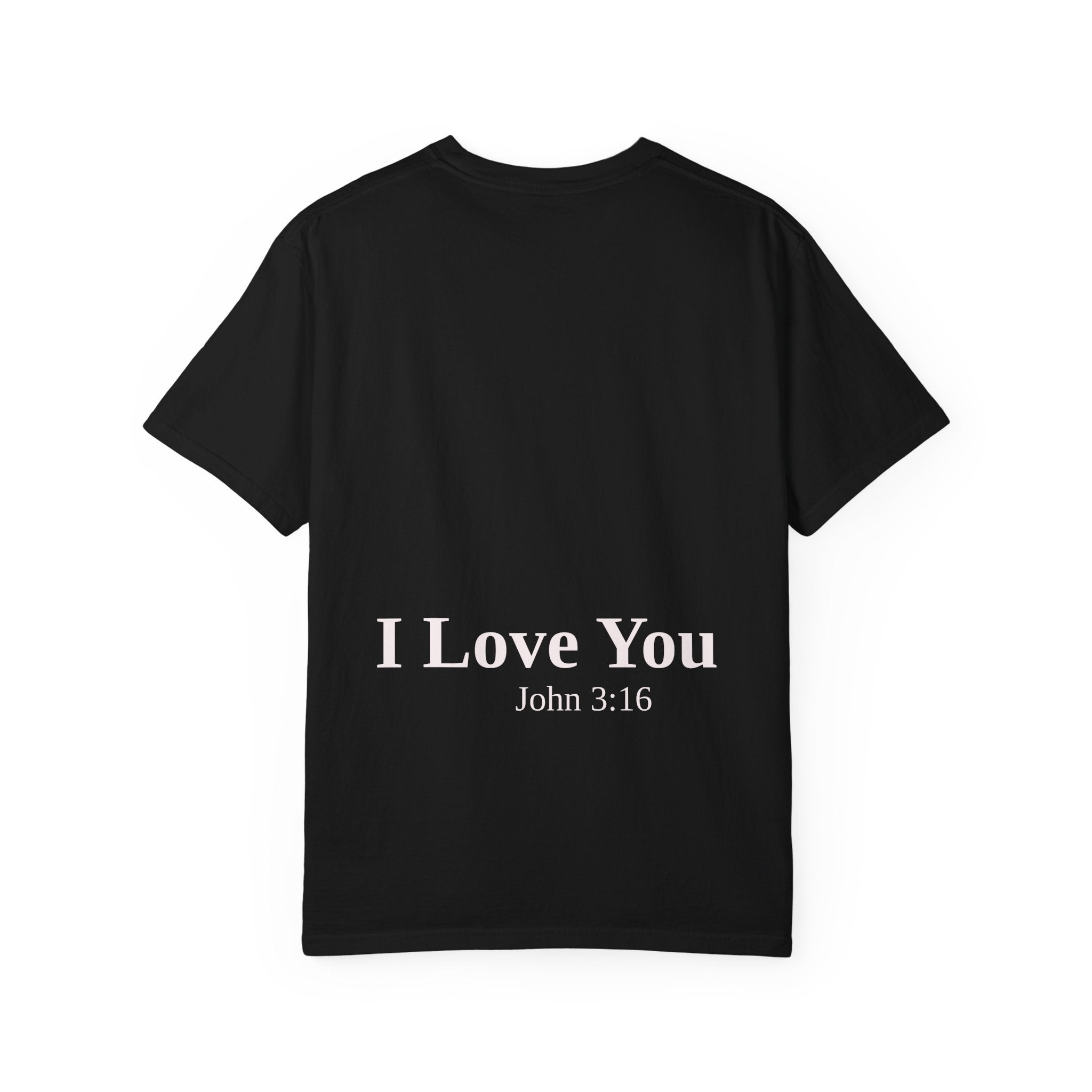 I Love You Mouse Version 2 Unisex T-shirt, Apparel, Clothing, Cute Mouse Tee, Christian Gift, Casual Top