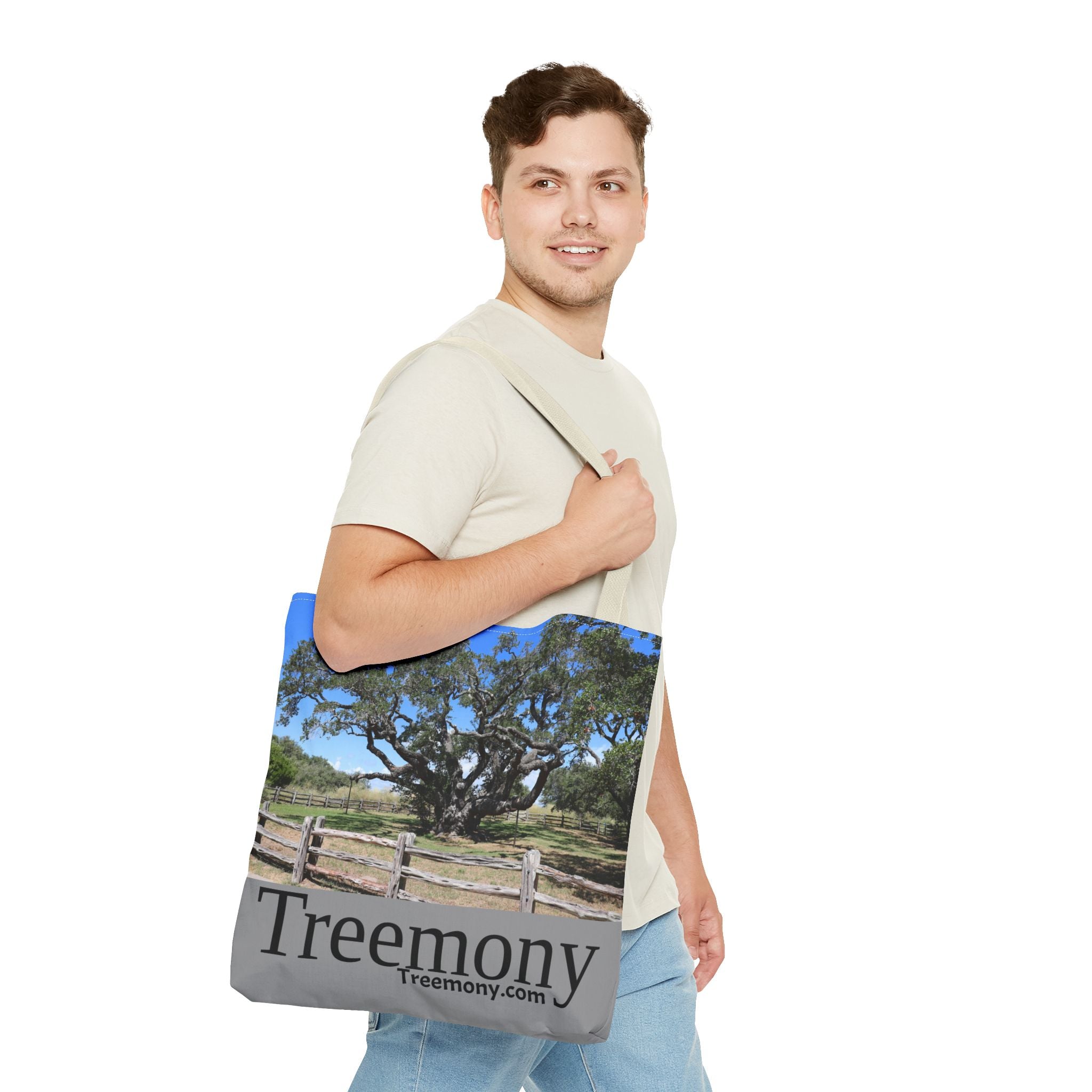 Treemony Tote Bag | Big Tree | All-Over Print