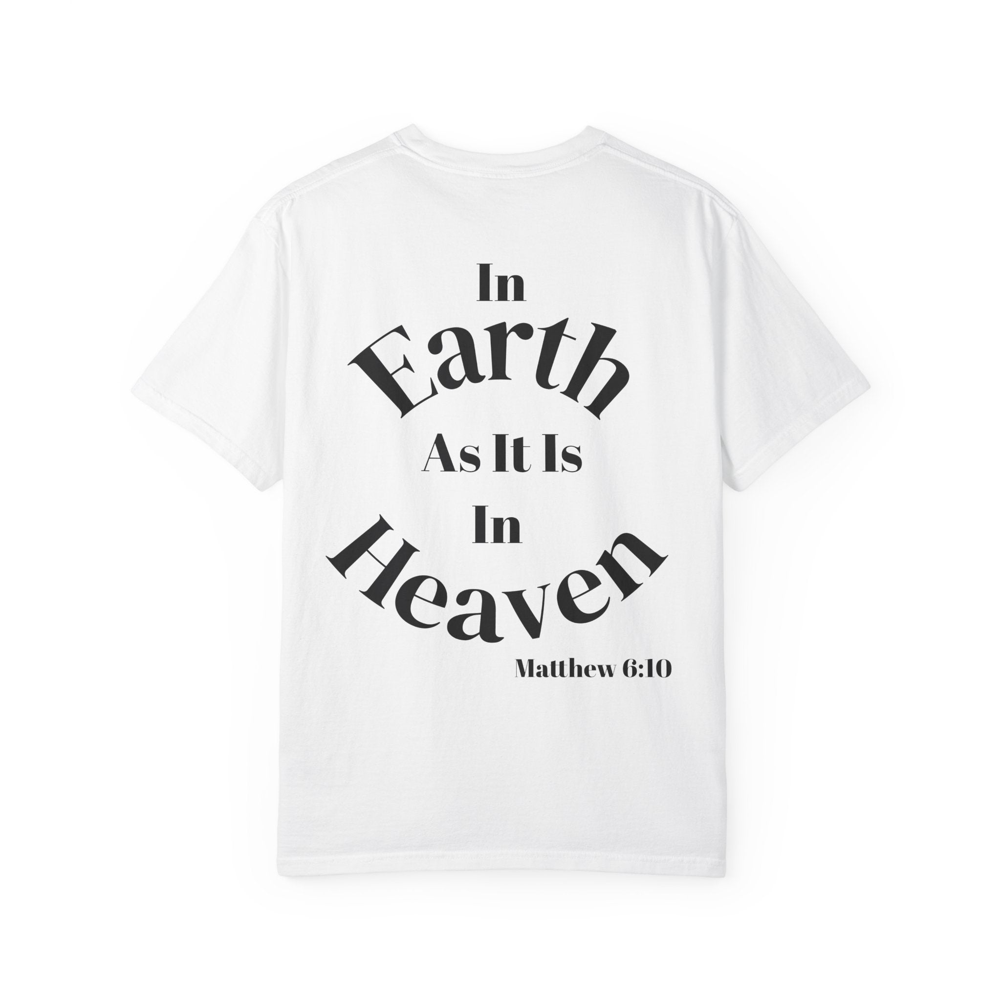 Home School Unisex T-Shirt, Matthew 6:10 Faith Apparel, Home School Love Christian Clothing