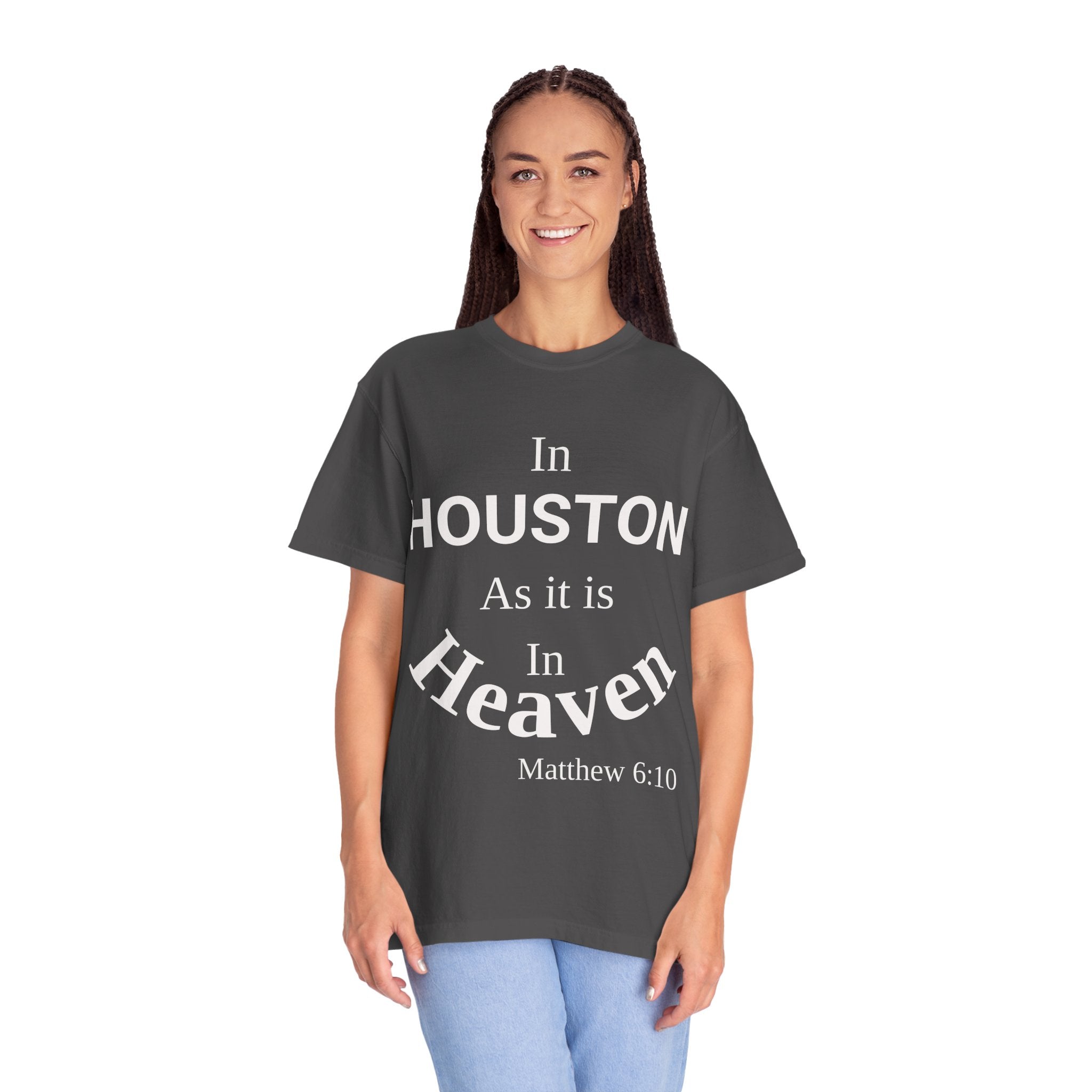 Bible Verse T-Shirt Personalize the City - Matthew 6:10