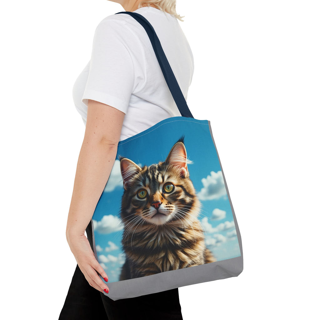 Tote Bag - Beautiful Cat, Carry-All Shoulder Bag, Reusable Shopping Tote, Gift for Animal Lovers
