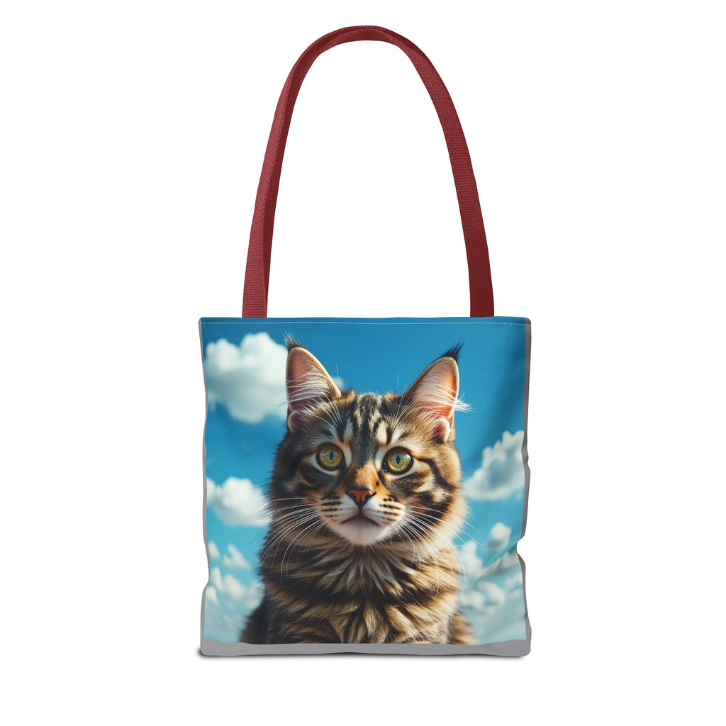 Tote Bag - Beautiful Cat, Carry-All Shoulder Bag, Reusable Shopping Tote, Gift for Animal Lovers
