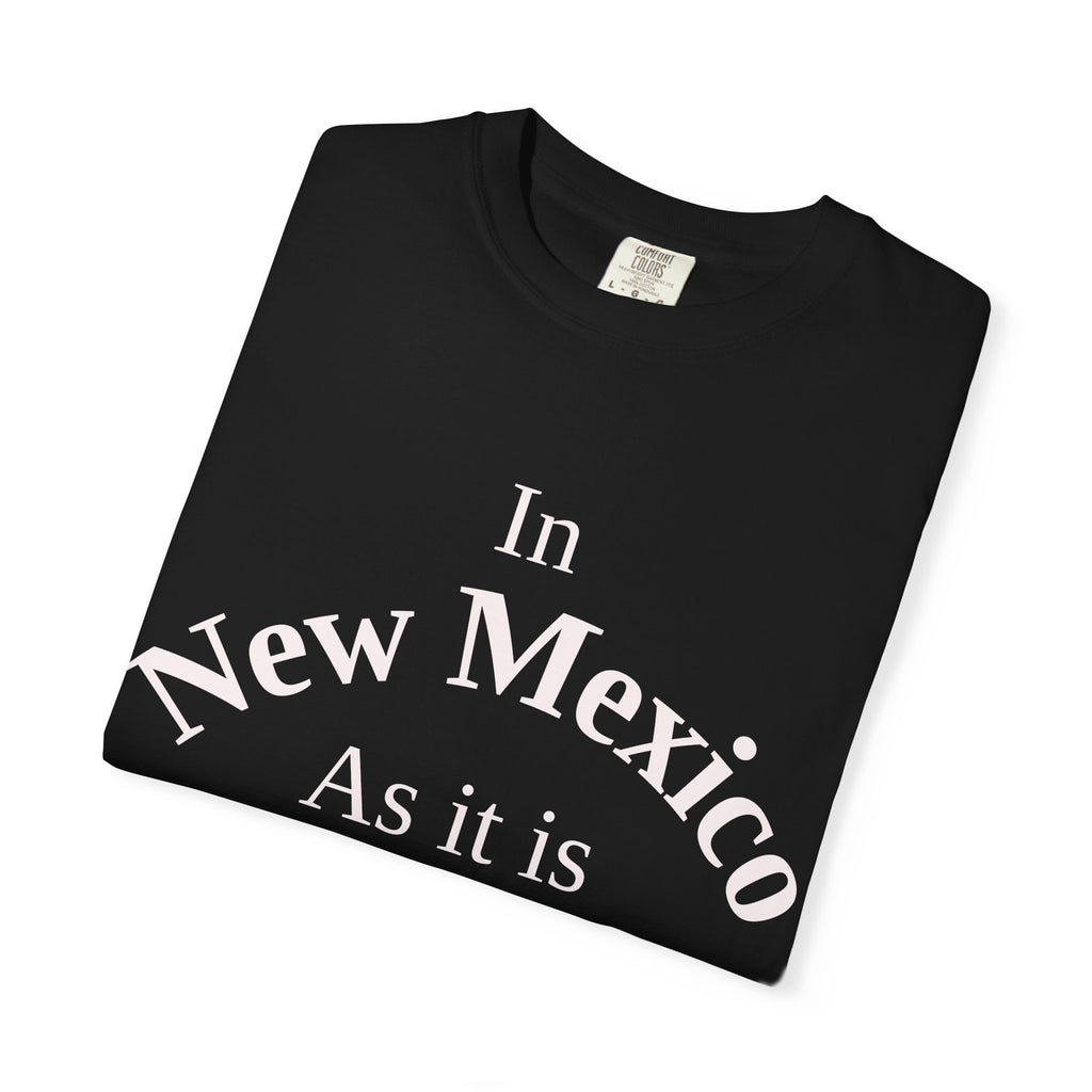 New Mexico Unisex T-Shirt, Matthew 6:10 Faith Apparel, Everyday Inspiration Tee, Home State Love Christian Clothing