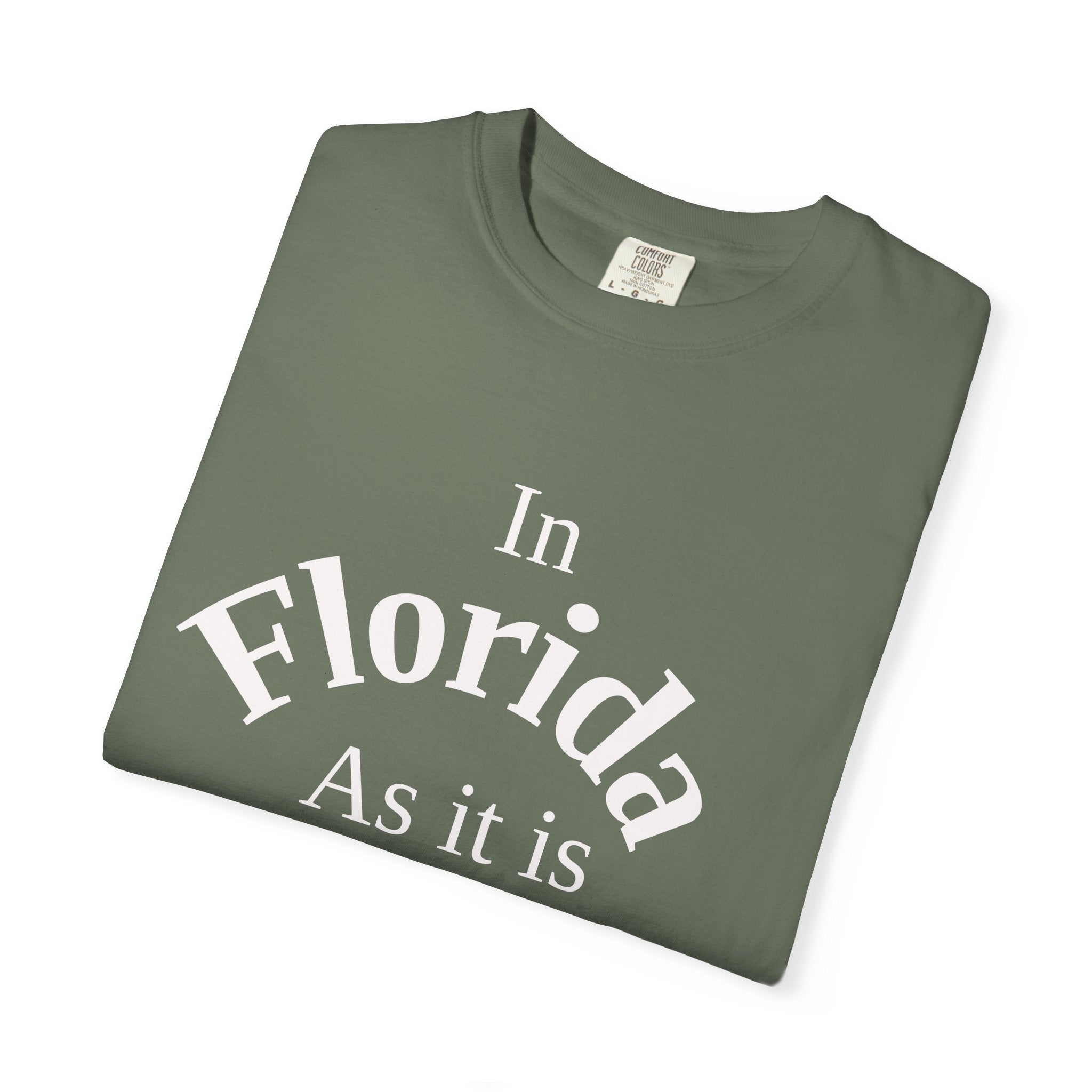 Florida Unisex T-Shirt, Matthew 6:10 Faith Apparel, Everyday Inspiration Tee, Hometown Love Christian Clothing