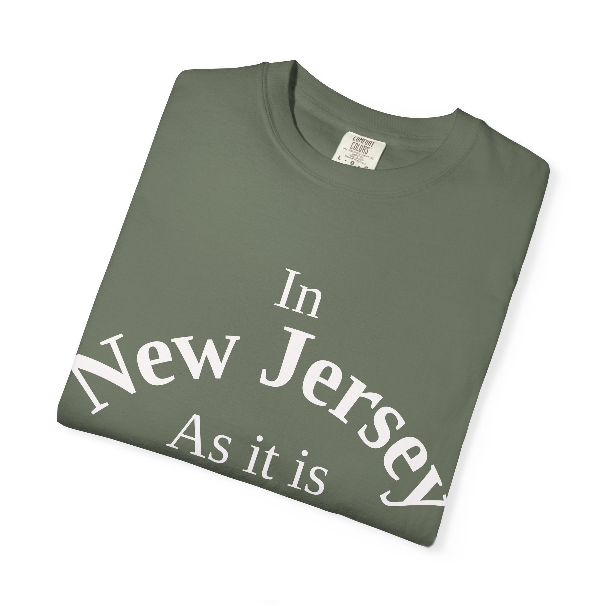 New Jersey Unisex T-Shirt, Matthew 6:10 Faith Apparel, Everyday Inspiration Tee, Home State Love Christian Clothing
