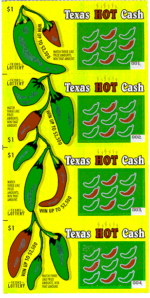 Texas Hot Cash (4 Ticket Set) #19
