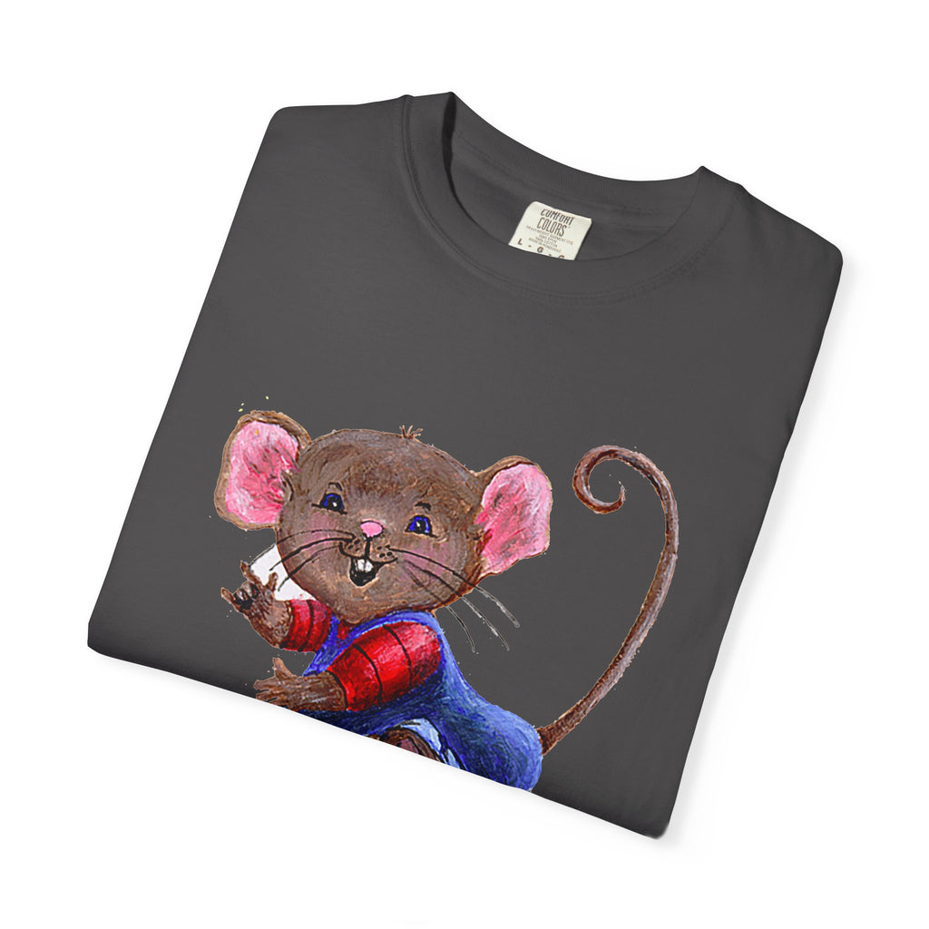 I Love You Mouse Version 2 Unisex T-shirt, Apparel, Clothing, Cute Mouse Tee, Christian Gift, Casual Top