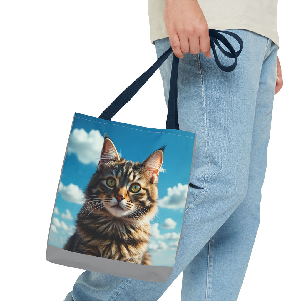Tote Bag - Beautiful Cat, Carry-All Shoulder Bag, Reusable Shopping Tote, Gift for Animal Lovers