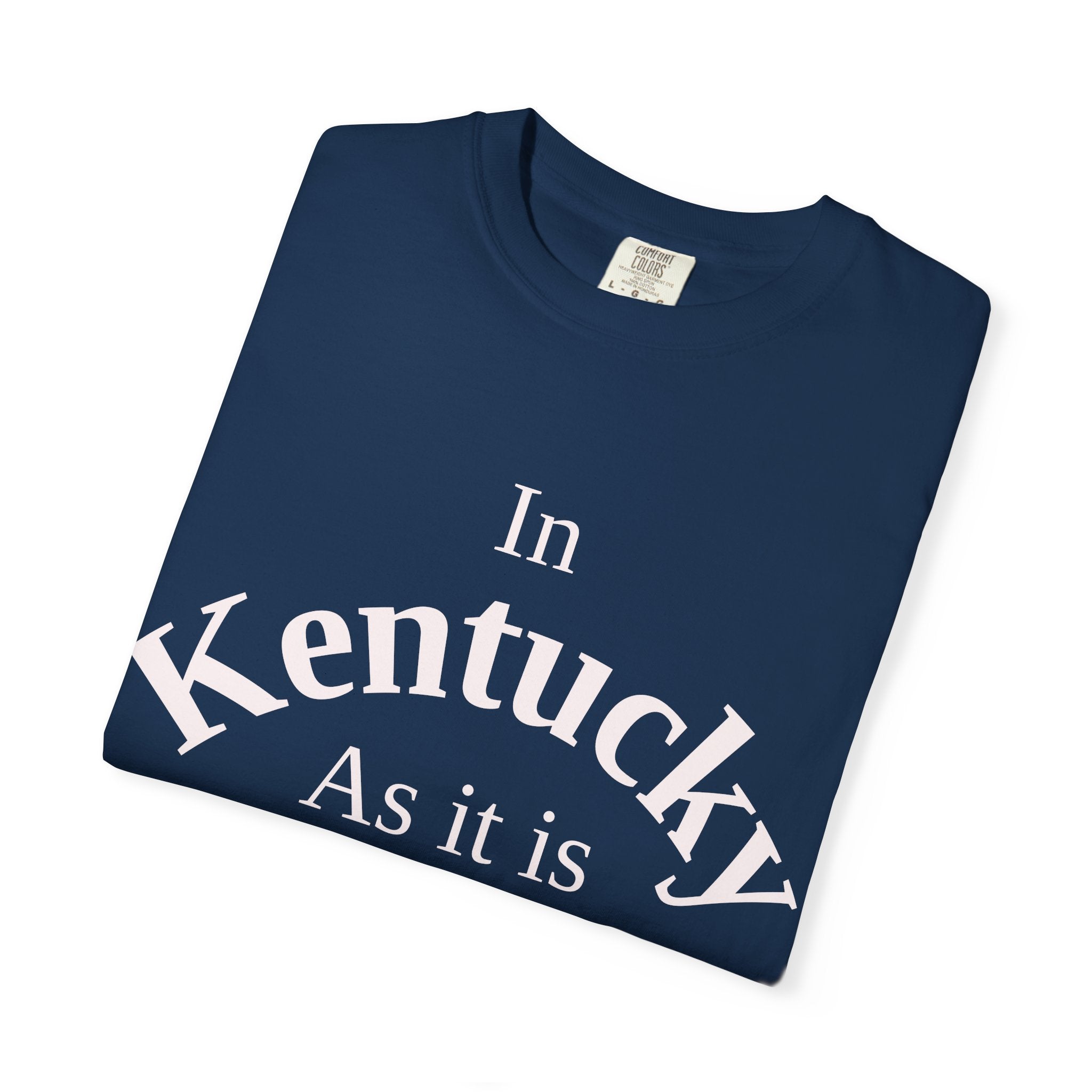 Kentucky Unisex T-Shirt, Matthew 6:10 Faith Apparel, Everyday Inspiration Tee, Home State Love Christian Clothing