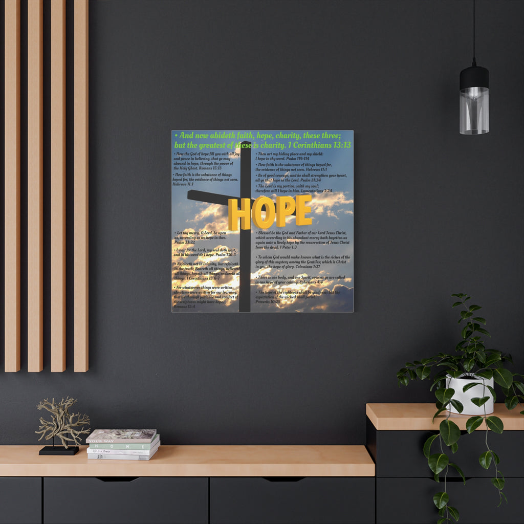 Hope Set 2 of 3 Canvas Art, Stretched Canvas Print Wall Decor, Unique Gift Idea