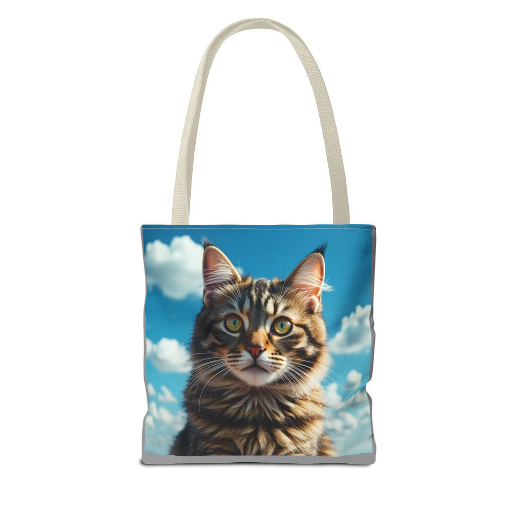 Tote Bag - Beautiful Cat, Carry-All Shoulder Bag, Reusable Shopping Tote, Gift for Animal Lovers