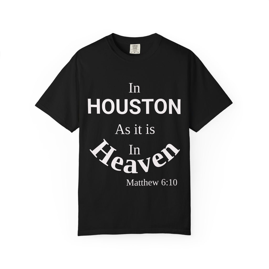 Bible Verse T-Shirt Personalize the City - Matthew 6:10