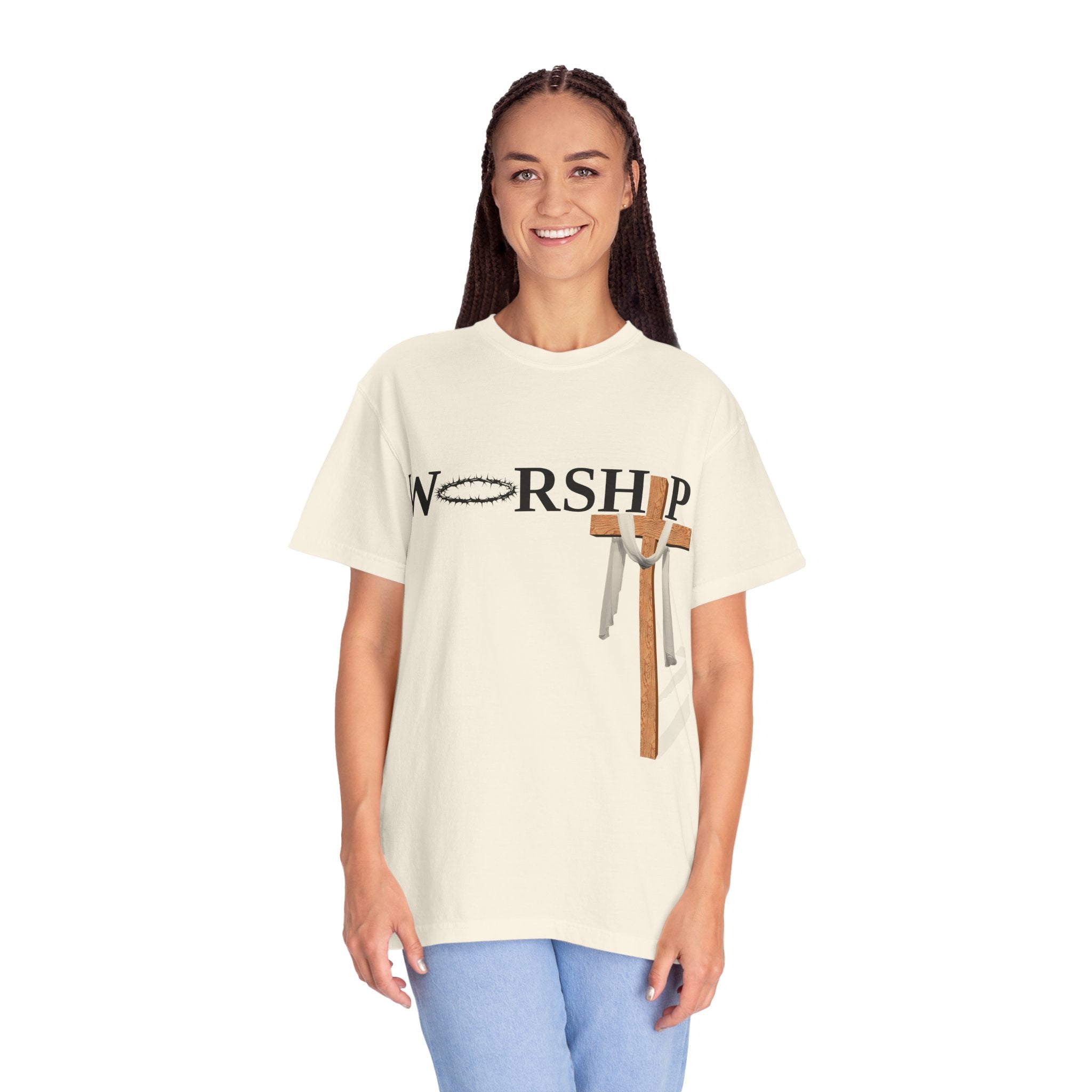 Praise and Worship Unisex T-Shirt, Faith Apparel, Everyday Inspiration Tee, Hometown Love Christian Clothing