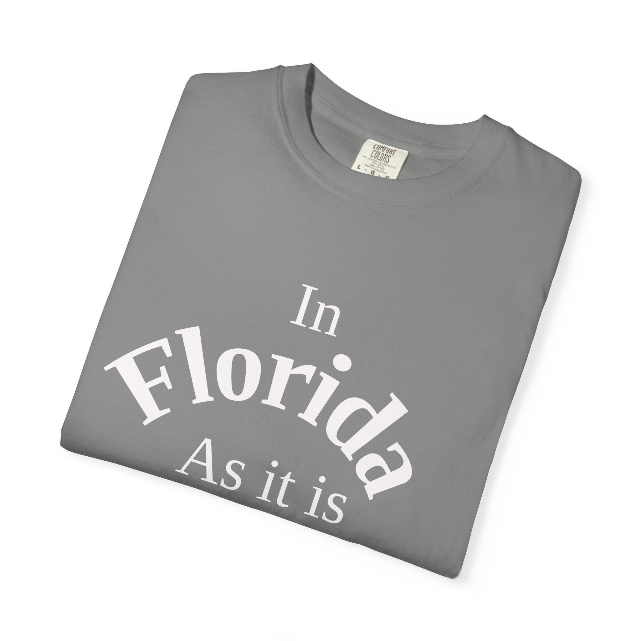 Florida Unisex T-Shirt, Matthew 6:10 Faith Apparel, Everyday Inspiration Tee, Hometown Love Christian Clothing