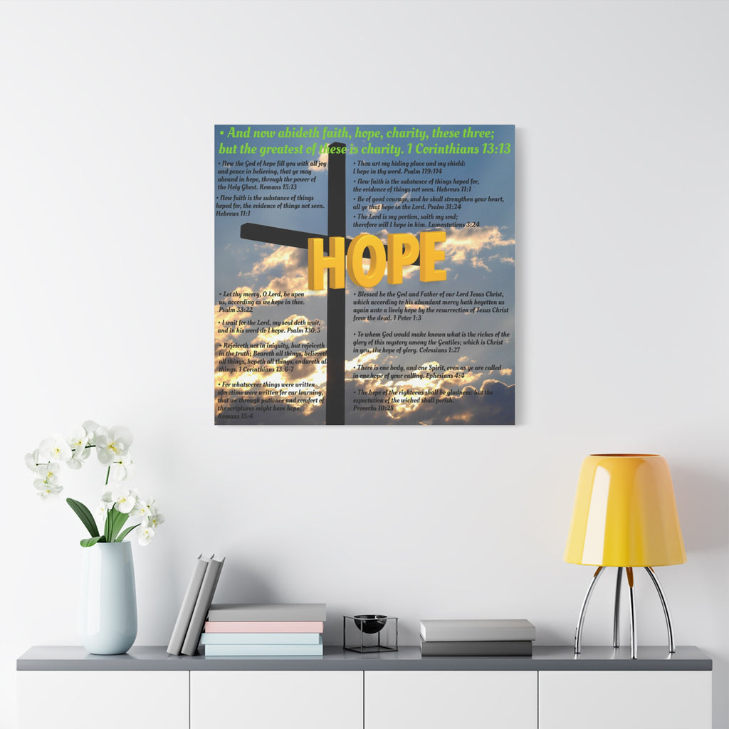 Hope Set 2 of 3 Canvas Art, Stretched Canvas Print Wall Decor, Unique Gift Idea