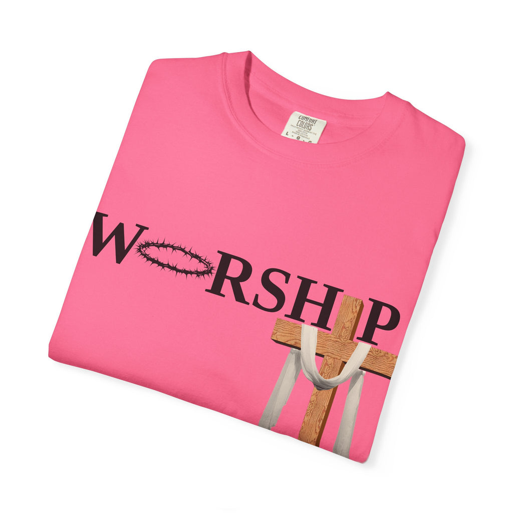Praise and Worship Unisex T-Shirt, Faith Apparel, Everyday Inspiration Tee, Hometown Love Christian Clothing