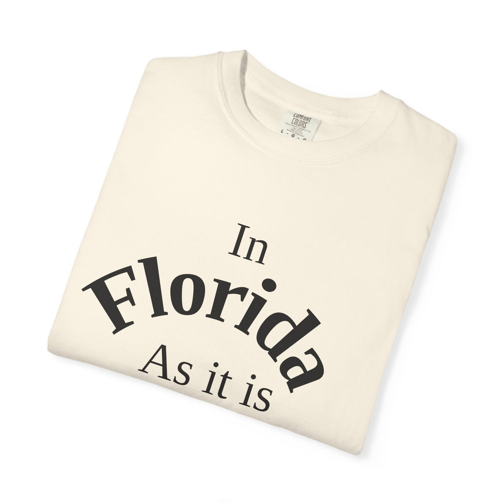 Florida Unisex T-Shirt, Matthew 6:10 Faith Apparel, Everyday Inspiration Tee, Hometown Love Christian Clothing