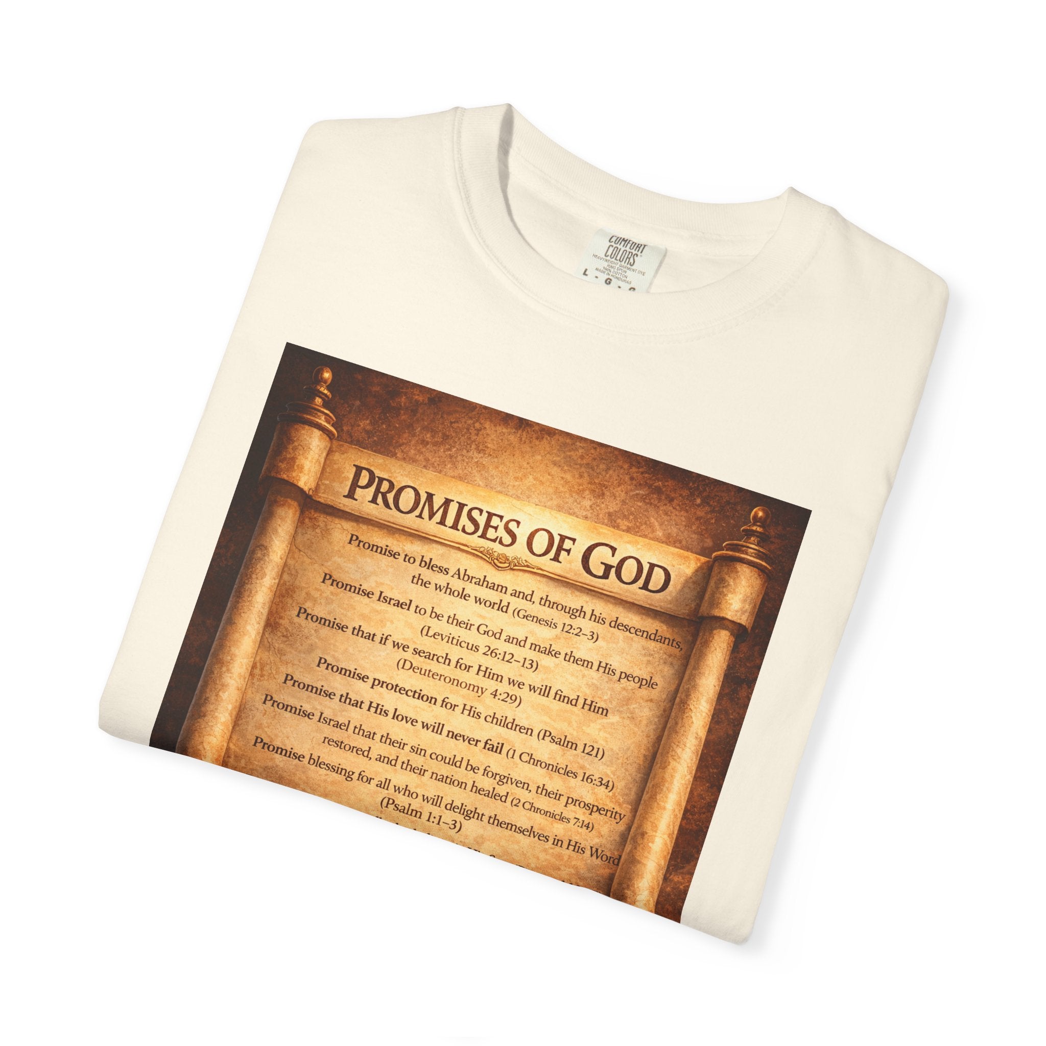 Promises of God T-shirt | Spiritual Praise Tee, Religious Faith Graphic