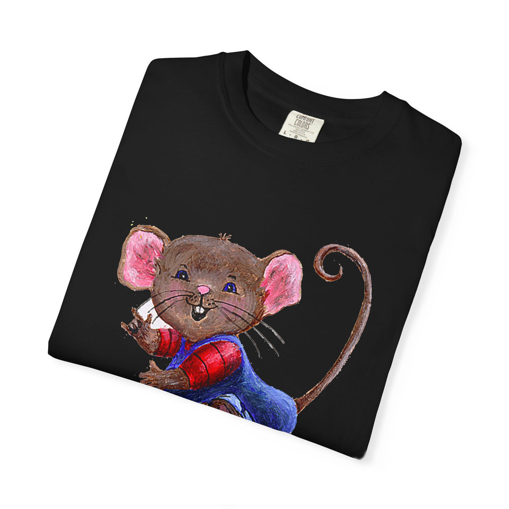 I Love You Mouse Version 2 Unisex T-shirt, Apparel, Clothing, Cute Mouse Tee, Christian Gift, Casual Top
