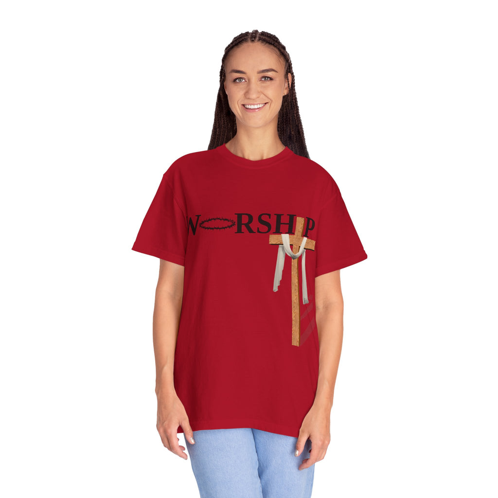 Praise and Worship Unisex T-Shirt, Faith Apparel, Everyday Inspiration Tee, Hometown Love Christian Clothing