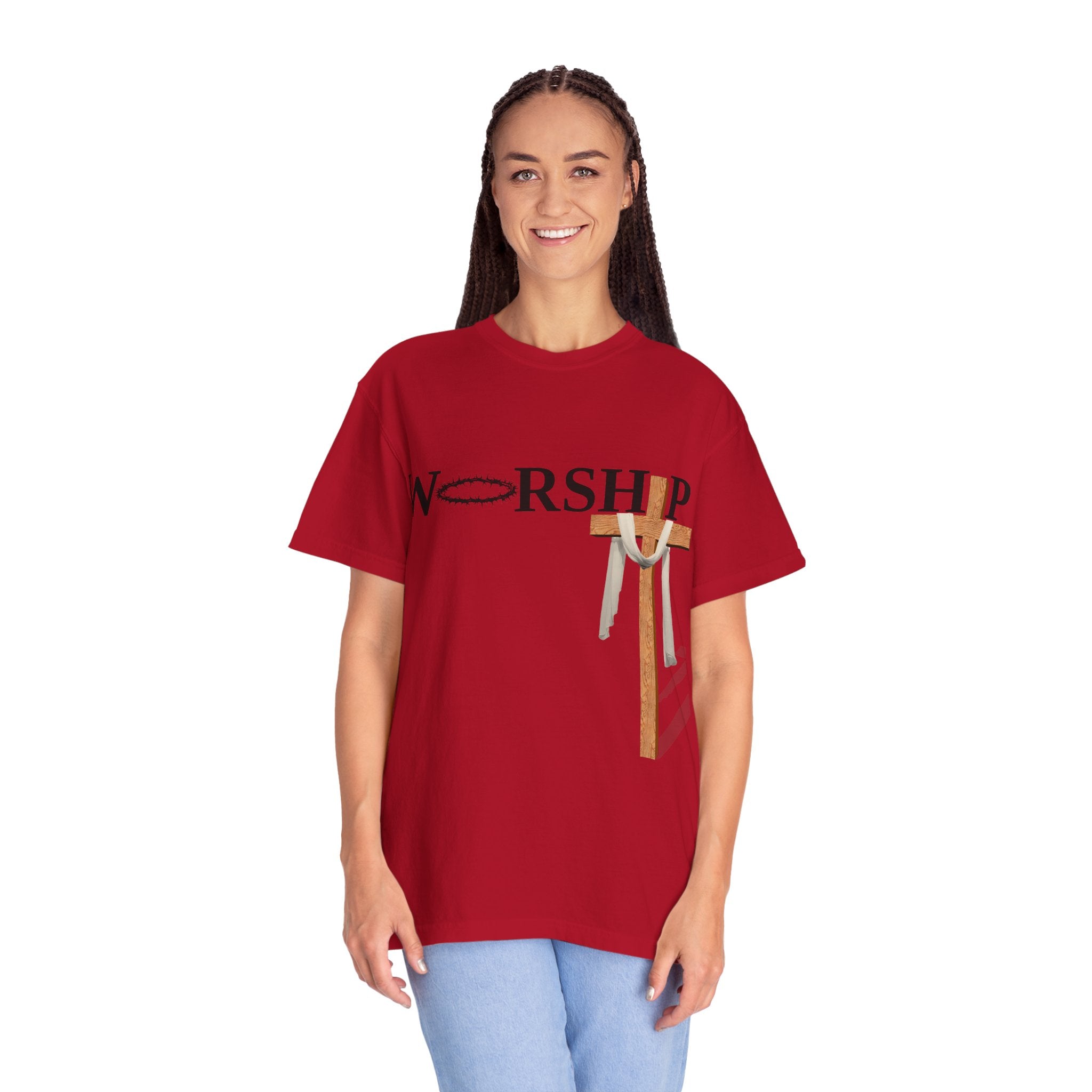 Praise and Worship Unisex T-Shirt, Faith Apparel, Everyday Inspiration Tee, Hometown Love Christian Clothing