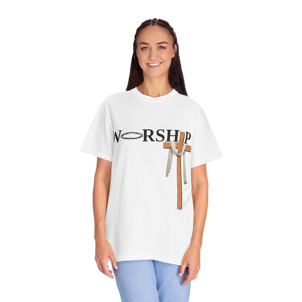 Praise and Worship Unisex T-Shirt, Faith Apparel, Everyday Inspiration Tee, Hometown Love Christian Clothing