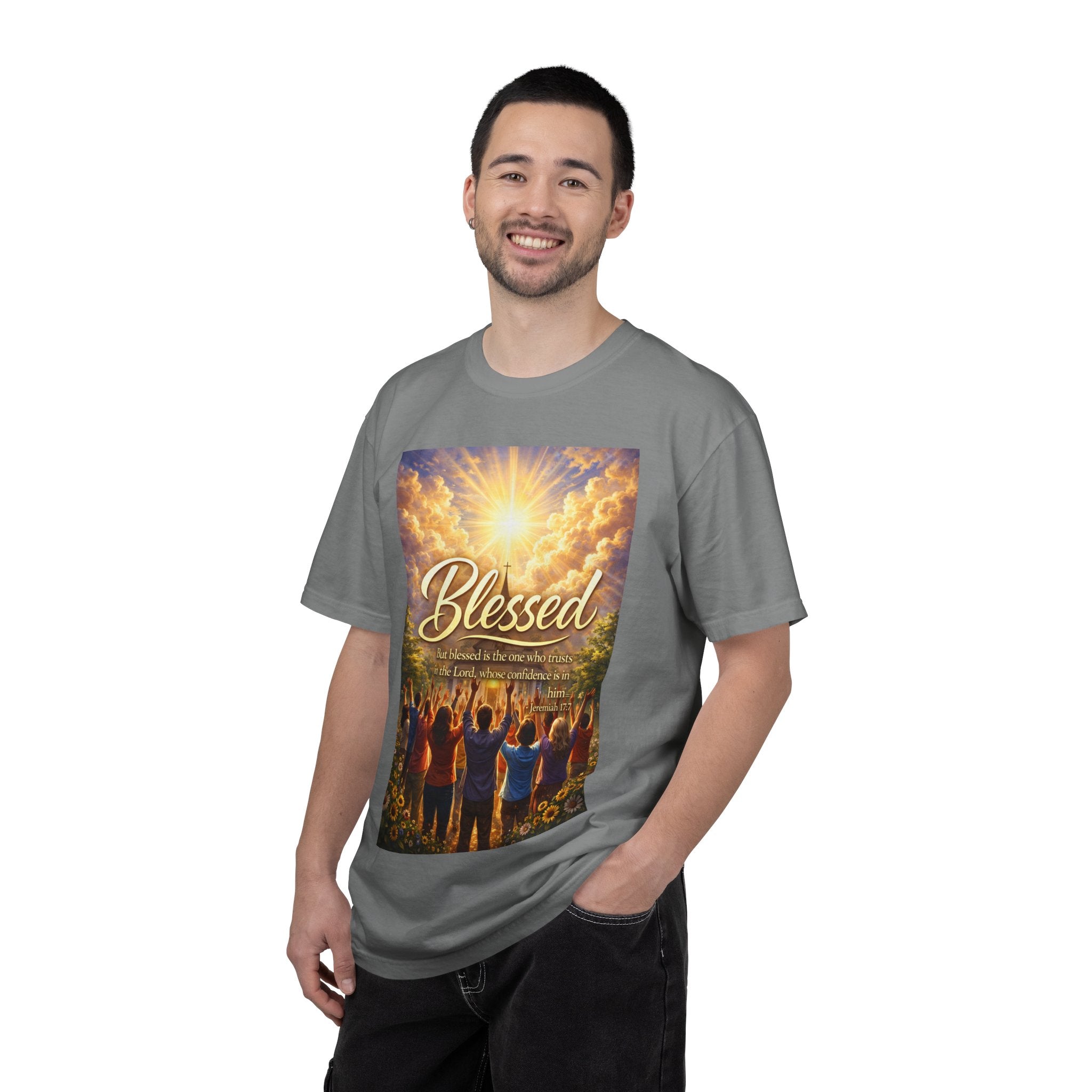 I Am Blessed T-shirt | Spiritual Praise Tee, Religious Faith Graphic