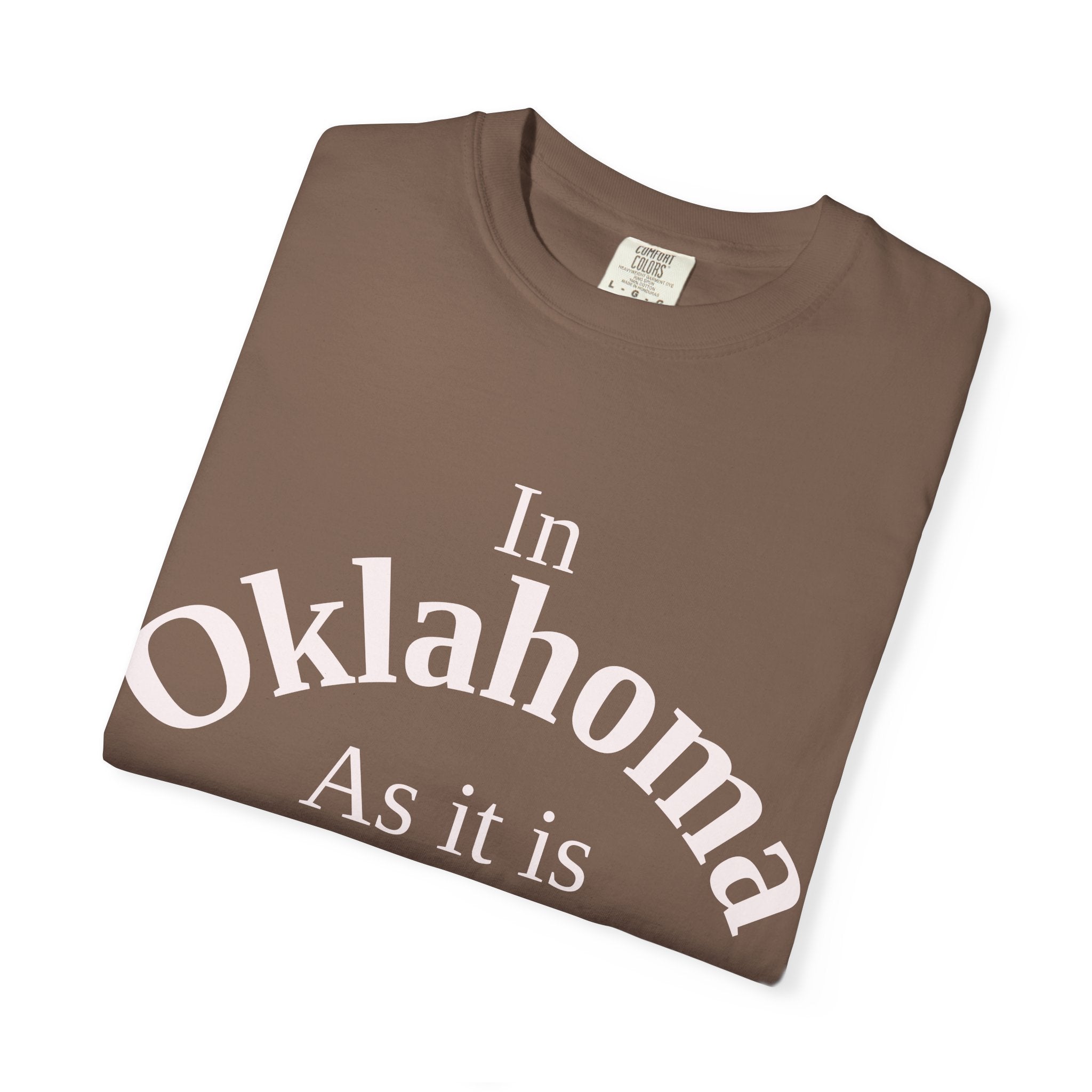 Oklahoma Unisex T-Shirt, Matthew 6:10 Faith Apparel, Everyday Inspiration Tee, Home State Love Christian Clothing