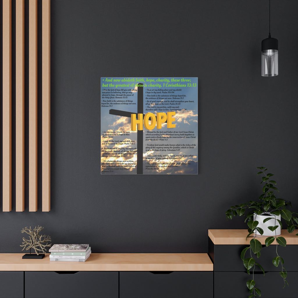 Hope Set 2 of 3 Canvas Art, Stretched Canvas Print Wall Decor, Unique Gift Idea