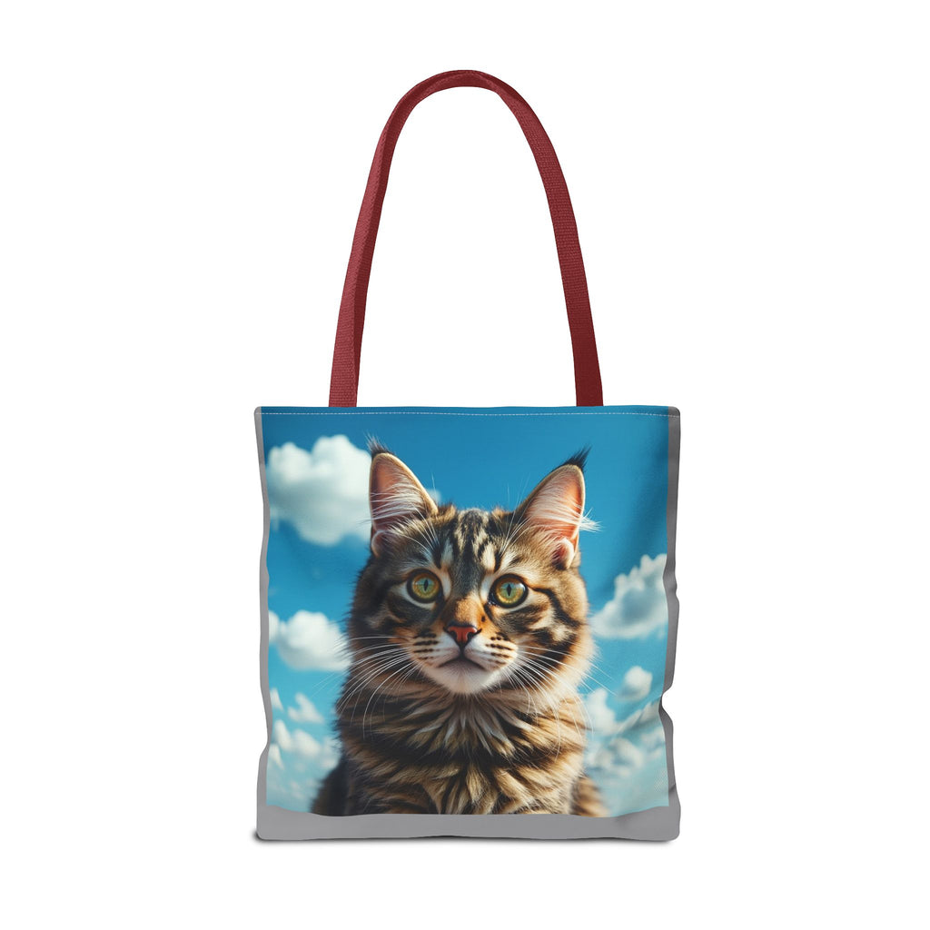 Tote Bag - Beautiful Cat, Carry-All Shoulder Bag, Reusable Shopping Tote, Gift for Animal Lovers