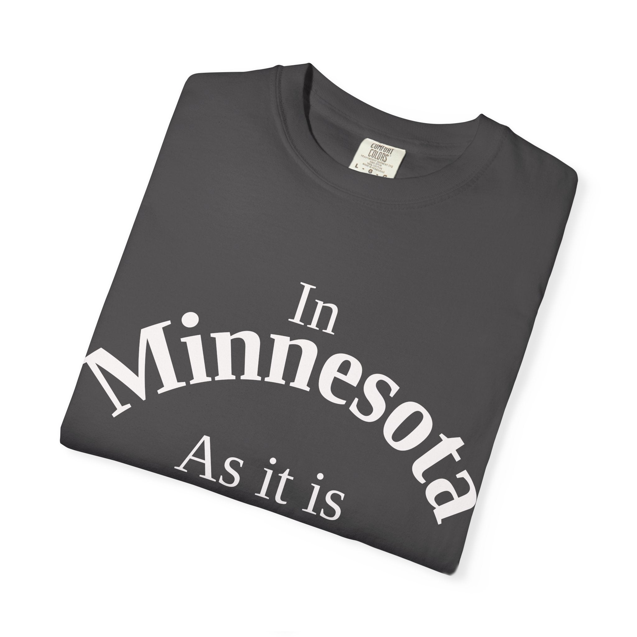 Minnesota Unisex T-Shirt, Matthew 6:10 Faith Apparel, Everyday Inspiration Tee, Home State Love Christian Clothing