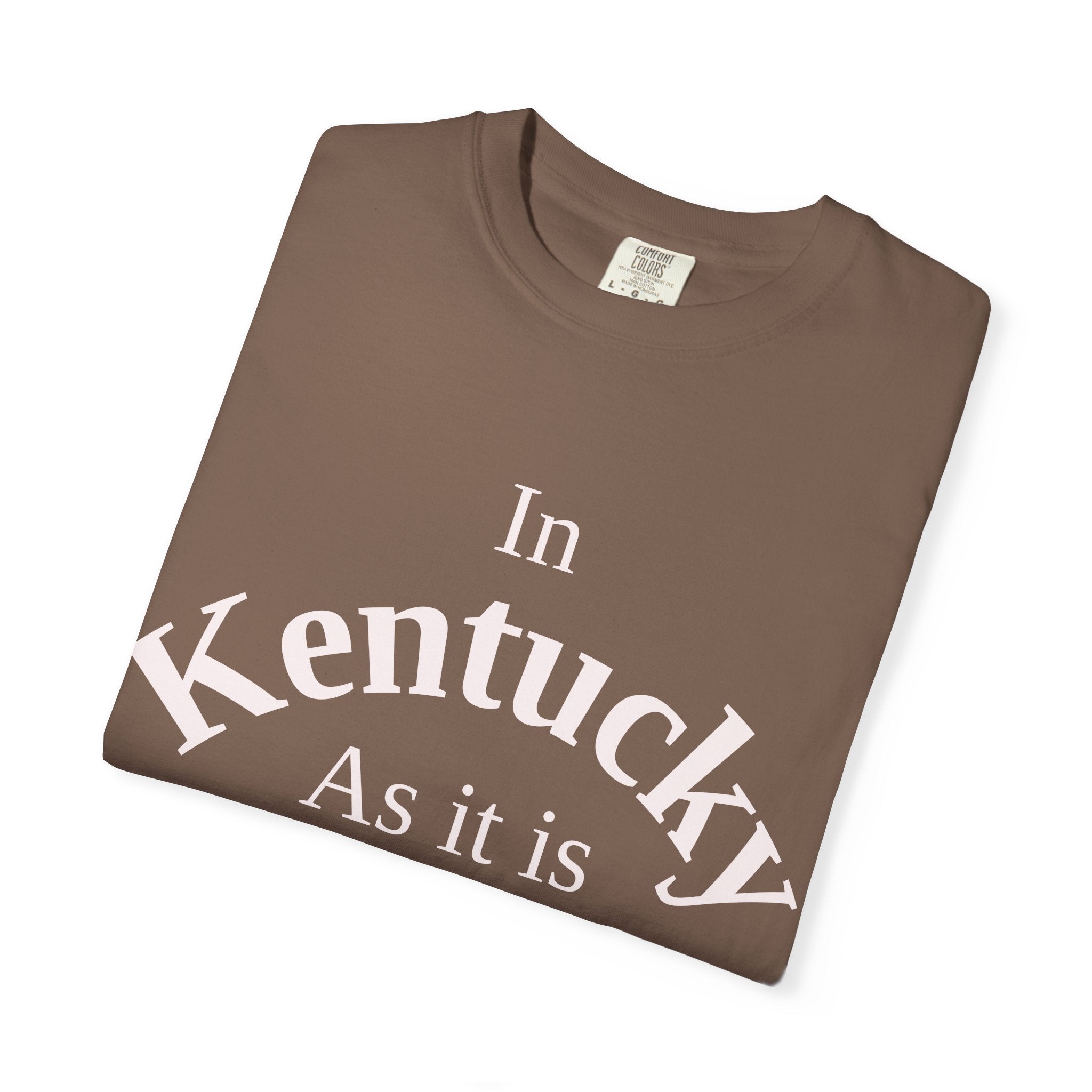 Kentucky Unisex T-Shirt, Matthew 6:10 Faith Apparel, Everyday Inspiration Tee, Home State Love Christian Clothing