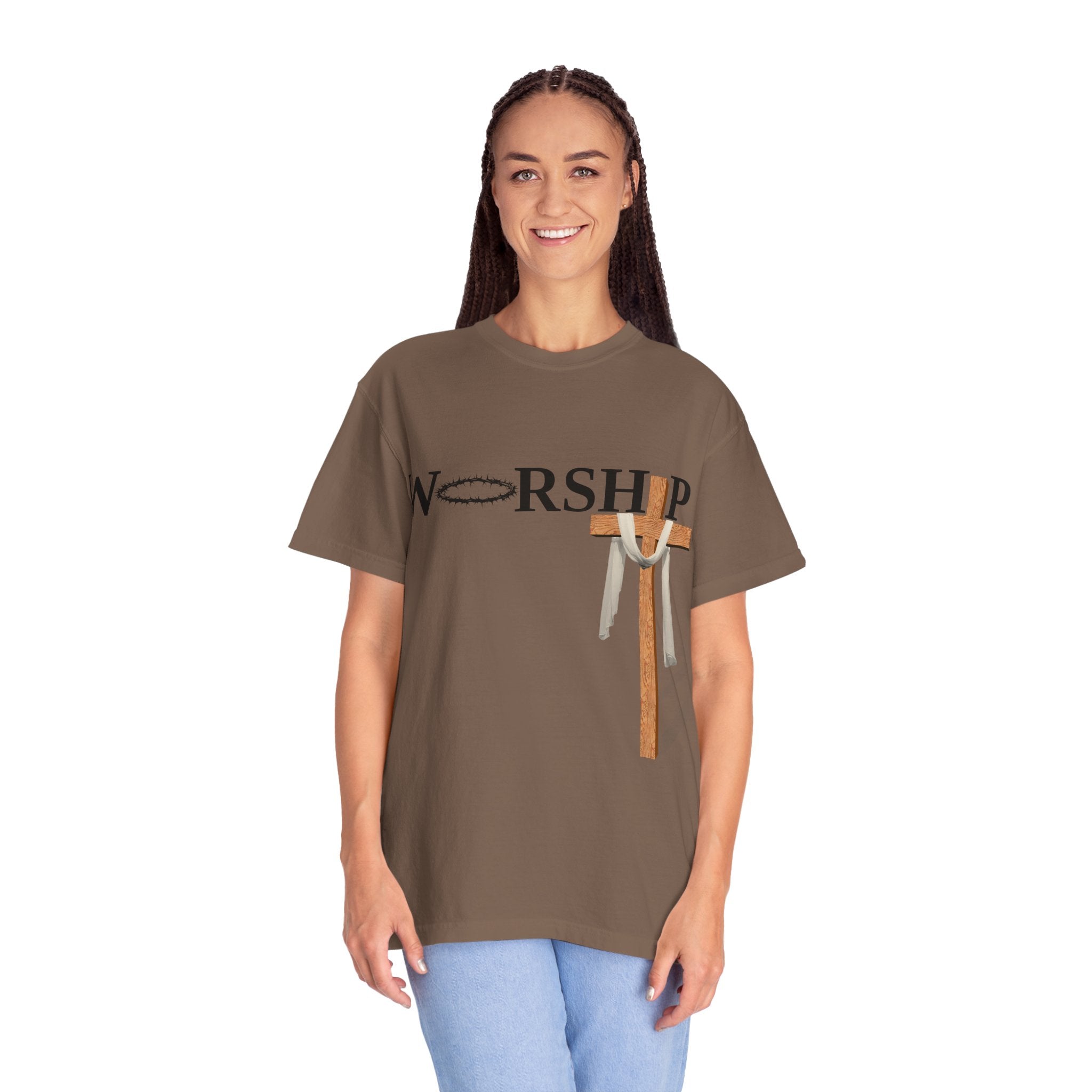 Praise and Worship Unisex T-Shirt, Faith Apparel, Everyday Inspiration Tee, Hometown Love Christian Clothing