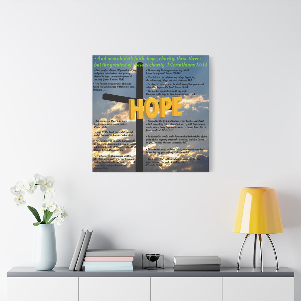 Hope Set 2 of 3 Canvas Art, Stretched Canvas Print Wall Decor, Unique Gift Idea