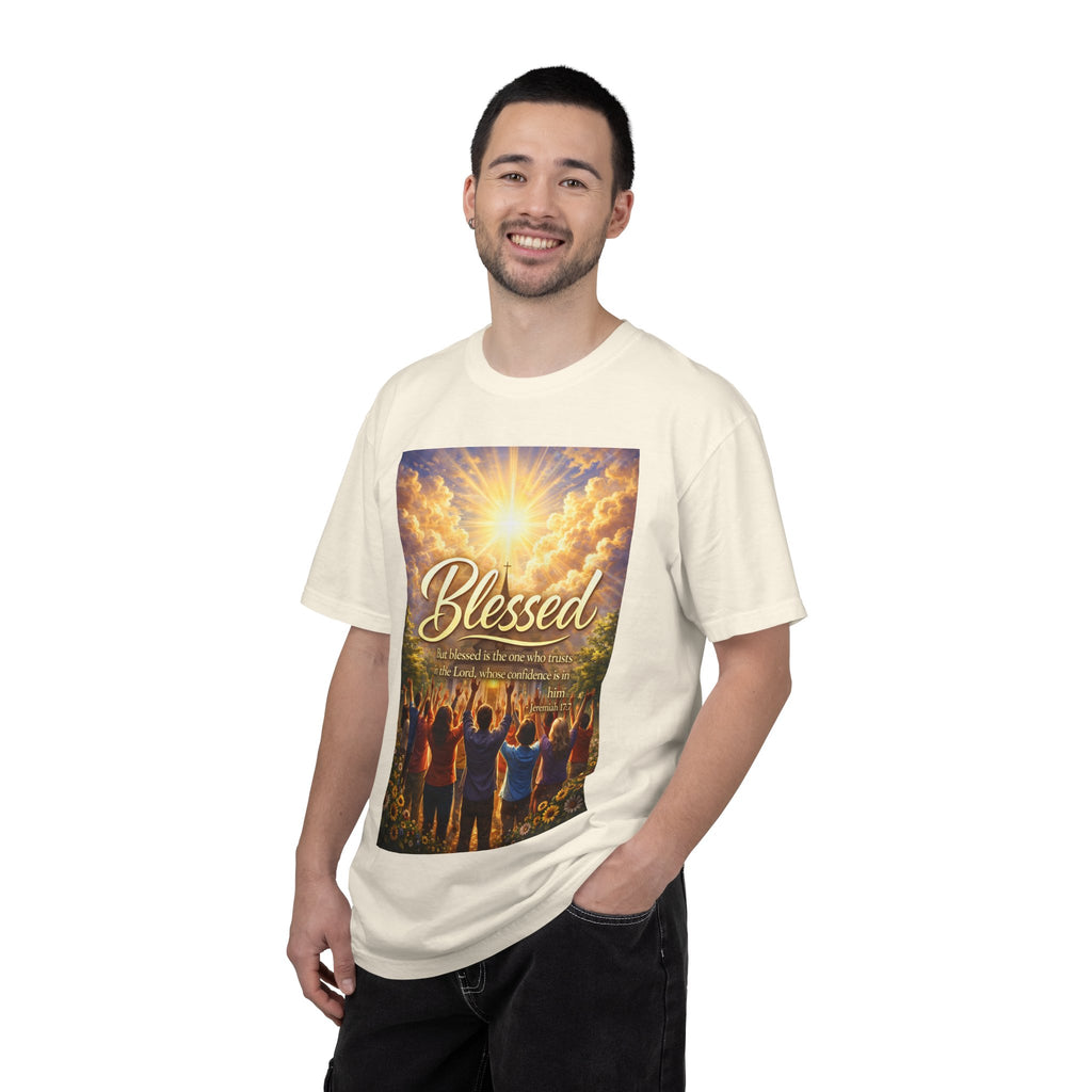 I Am Blessed T-shirt | Spiritual Praise Tee, Religious Faith Graphic