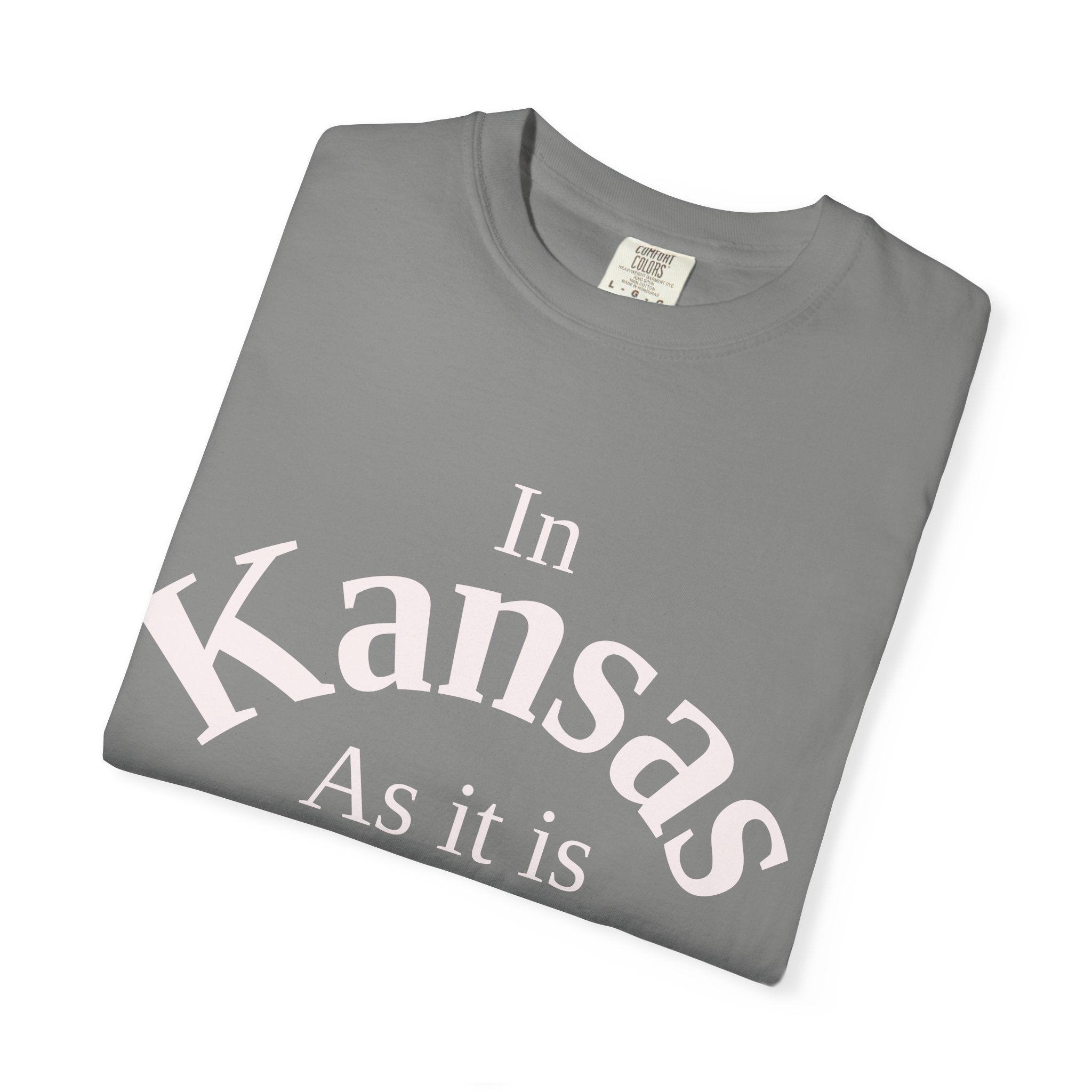 Kansas Unisex T-Shirt, Matthew 6:10 Faith Apparel, Everyday Inspiration Tee, Home State Love Christian Clothing